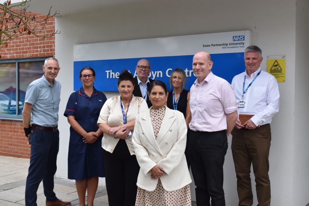 Priti visits ‘incredible’ local children’s mental health facility