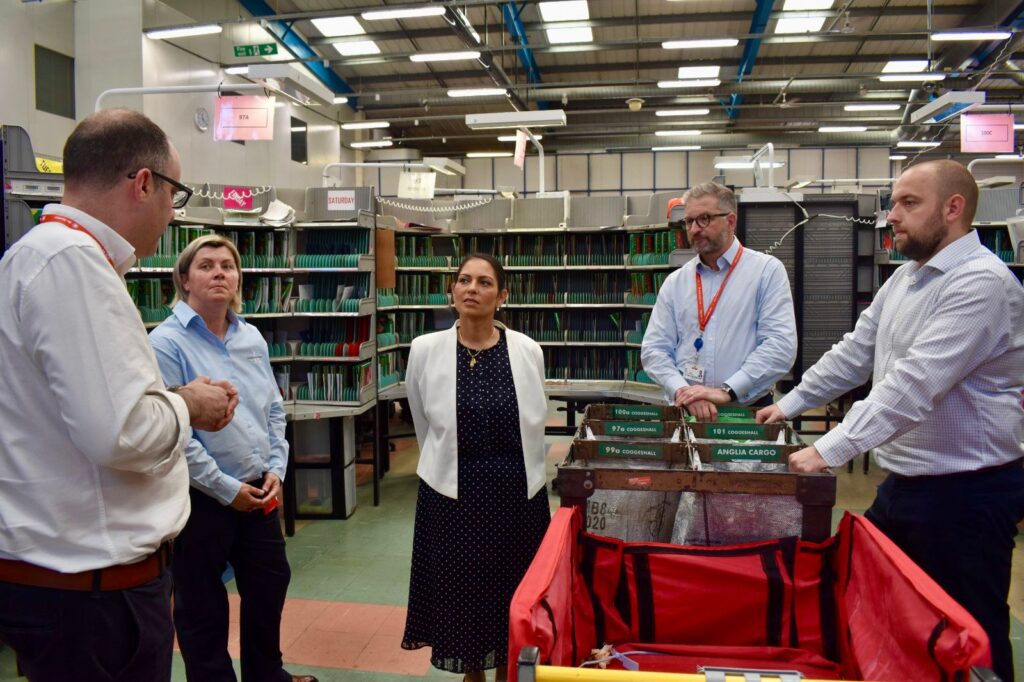 Priti raises constituents’ concerns over missing post with Royal Mail