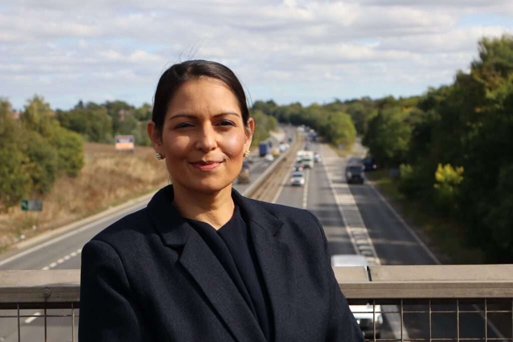 Priti calls for investment and decisions on Essex road schemes