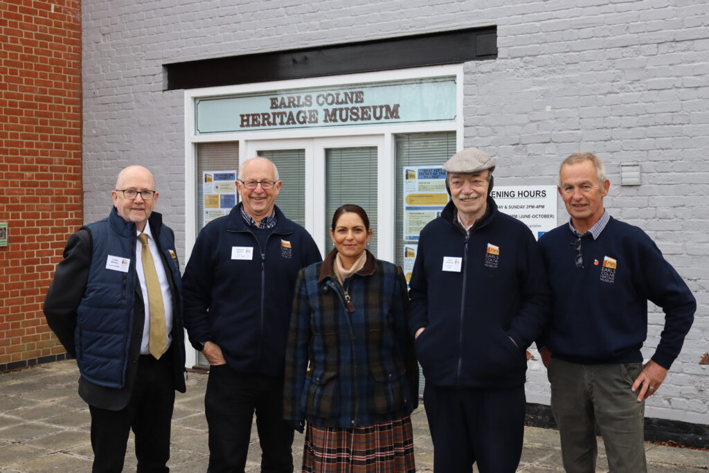 MP visits village steeped in history