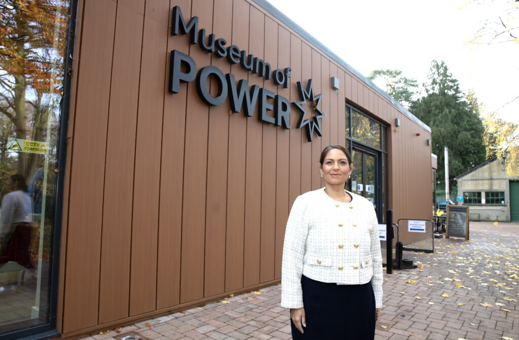 Priti launches ‘Powering Forward’ project at much loved local museum